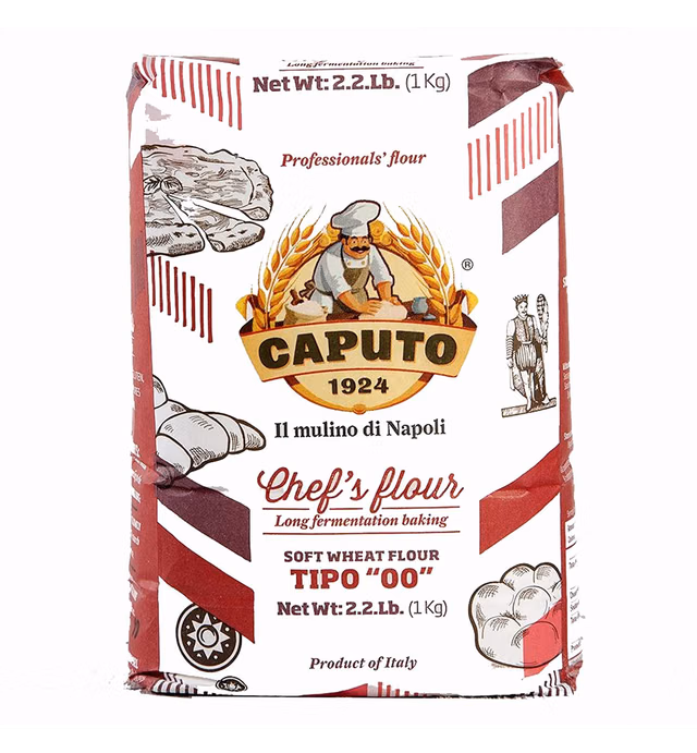 Antimo Caputo Chef's Flour 2.2 LB - Italian Double Zero 00 - Soft Wheat for Pizza Dough, Bread, & Pasta