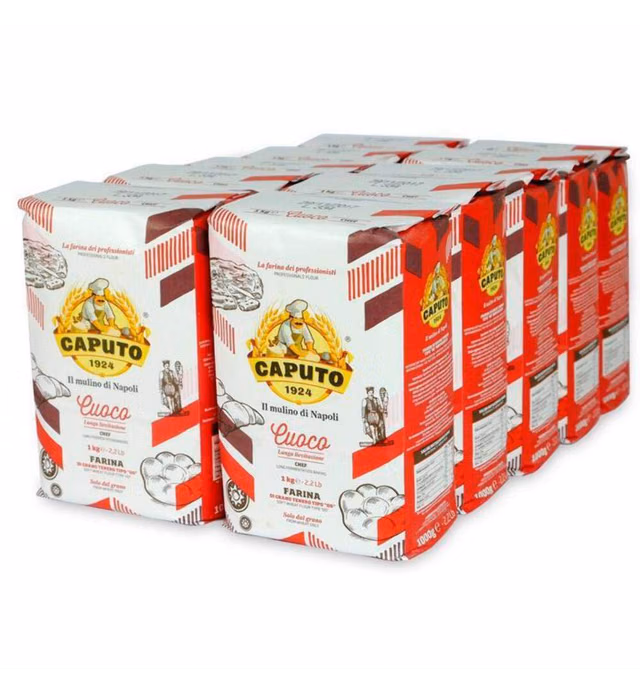 Antimo Caputo Chefs Flour 2.2 LB (Case of 10) - Italian Double Zero 00 - Soft Wheat for Pizza Dough, Bread, & Pasta