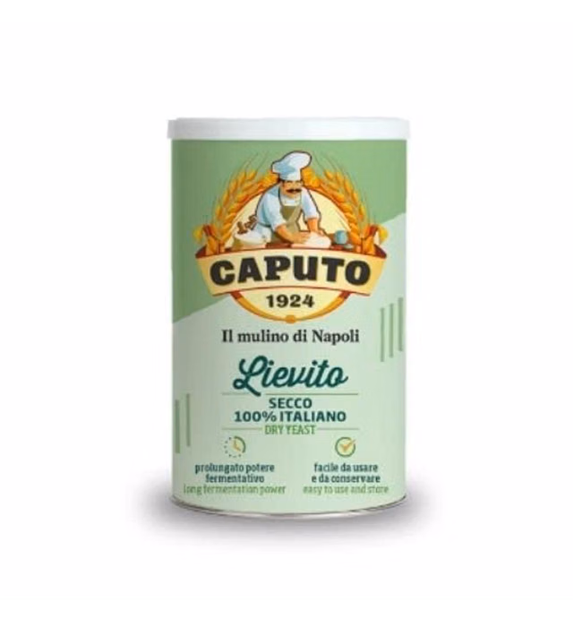 Antimo Caputo Lievito Active Dry Yeast 3.5 Ounce Can - Made in Italy - Perfect with 00 Flour