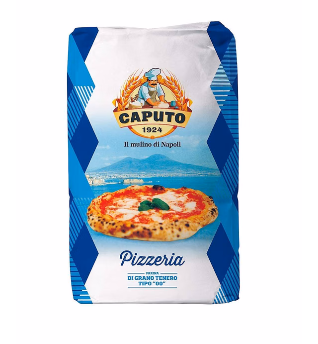 Antimo Caputo Pizzeria Flour Blue Bulk Bag, Italian Double Zero, All Natural Wheat for Authentic Pizza Dough, Bread, & Pasta, 55 lb