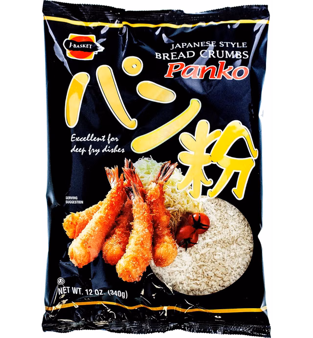 JFC Panko Bread Crumbs, 12-Ounce Packages (Pack of 6)