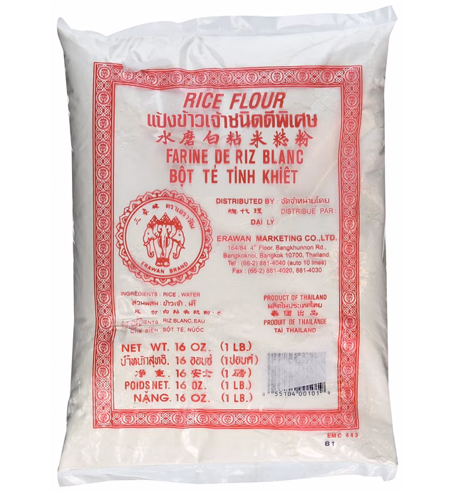 Thai Rice Flour - 16 oz (Basic)