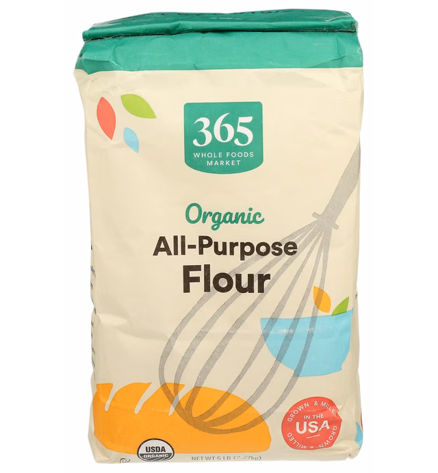 365 by Whole Foods Market, Organic All Purpose Flour, 80 Ounce