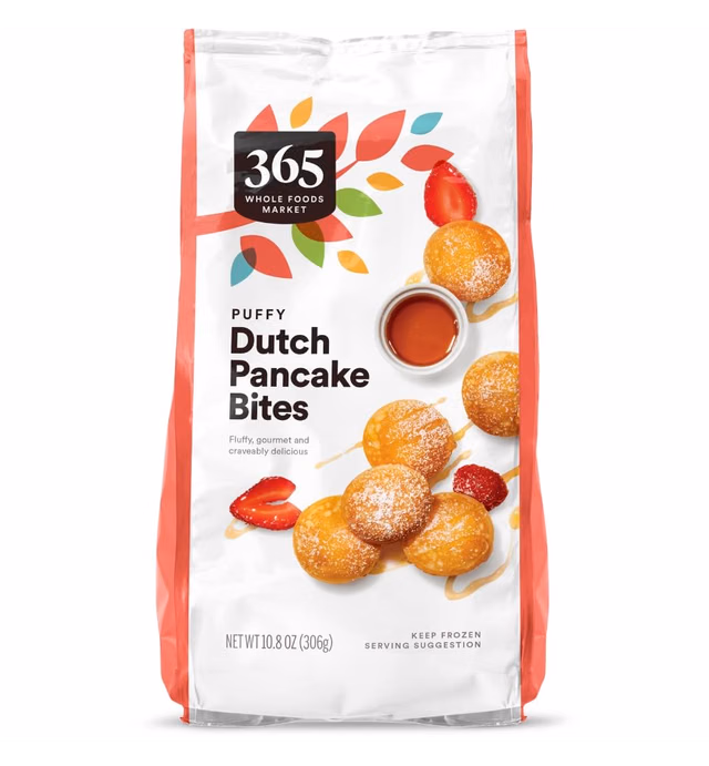 365 by Whole Foods Market, Frozen Dutch-Style Pancake Bites, 10.8 Ounce