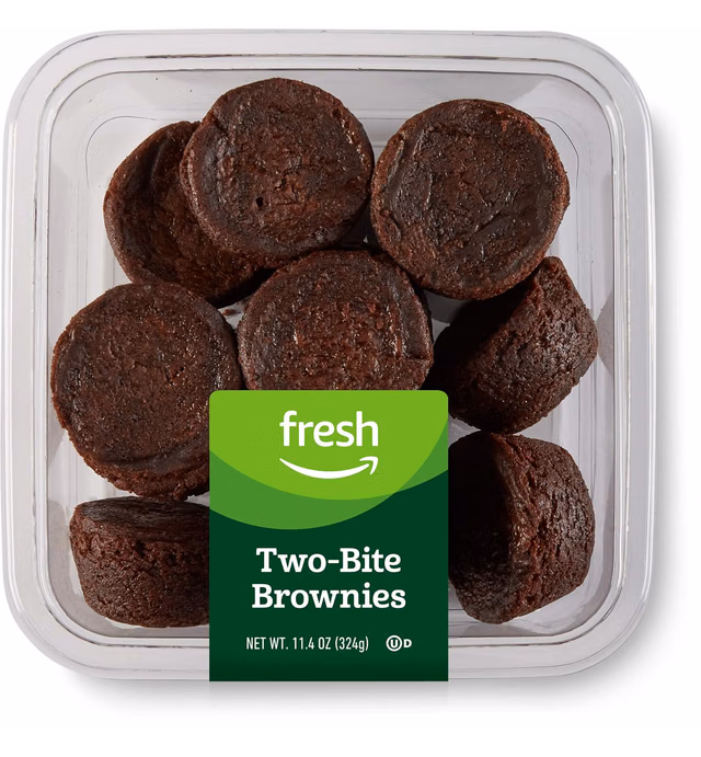 Fresh Brand – Two-Bite Brownies, 11.4 oz (Packaging May Vary)