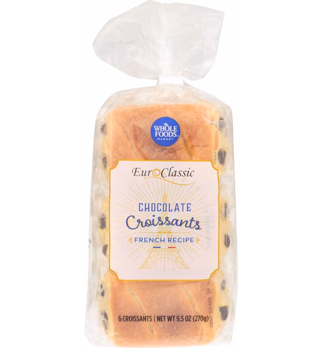 Whole Foods Market, Chocolate Croissant Brioche, 6 Count