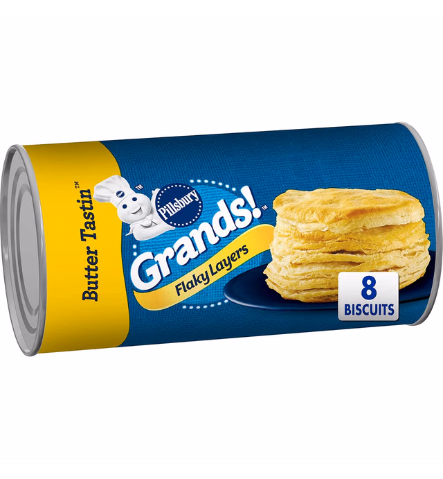 Pillsbury Grands! Flaky Layers Original Biscuits, 8 ct., 16.3 oz.