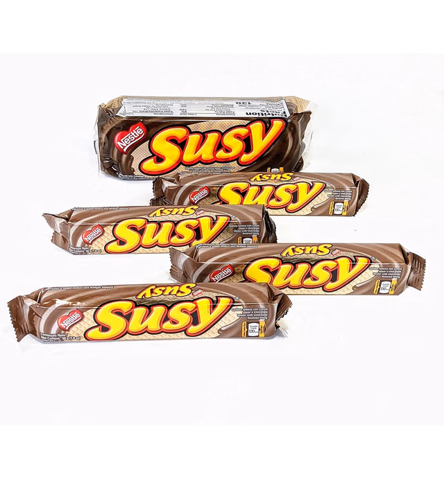 4 Pack Nestle Susy Maxi Galleta Rellena De Chocolate 50grs each