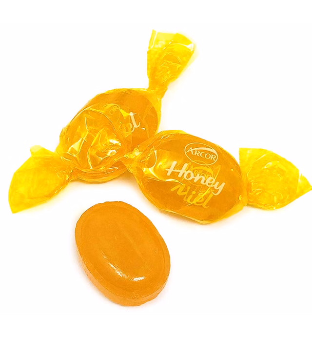 Arcor Honey Filled Hard Candy | Wrapped Bulk Candies | Soft Honey Center | 5 pounds