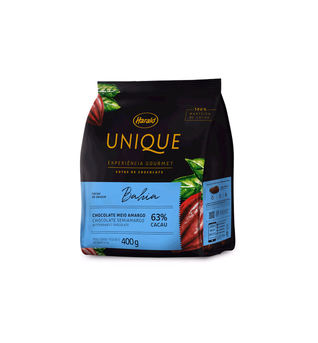 Chocolate in drops Bahia 63% Unique
