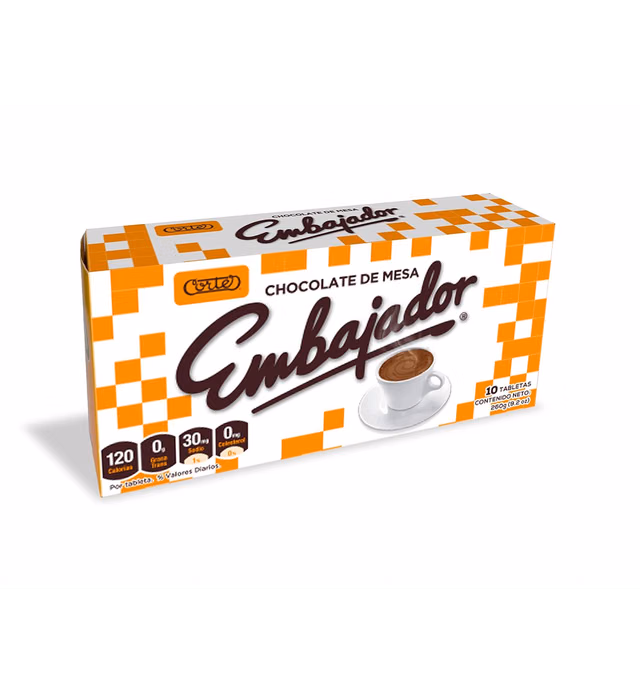 Chocolate de Mesa Embajador - Sweet baking Chocolate from Republica Dominicana (1)