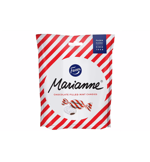 Fazer Marianne Chocolate Filled Mint Candies Imported From Finland 7.76oz(220g)