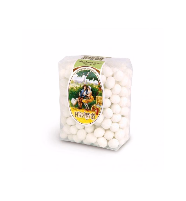 L'Abbaye de Flavigny Anise Drops - French Hard Candy - Large Bag 8.8 oz