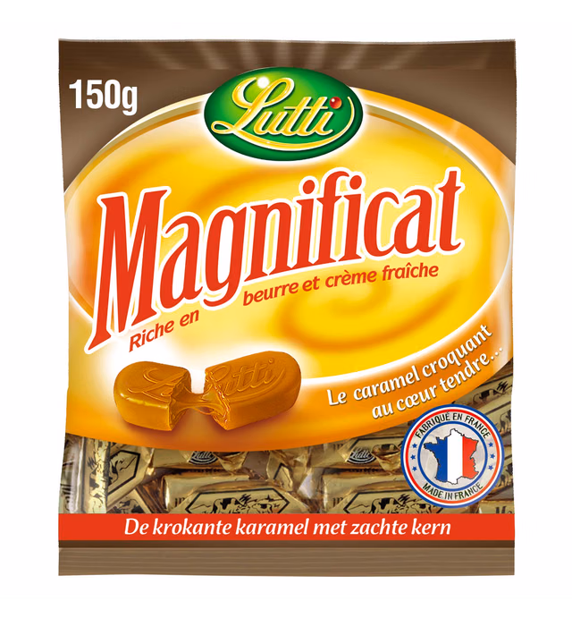 Lutti Magnificat French Caramels made with Creme Fraiche - 3.5 oz