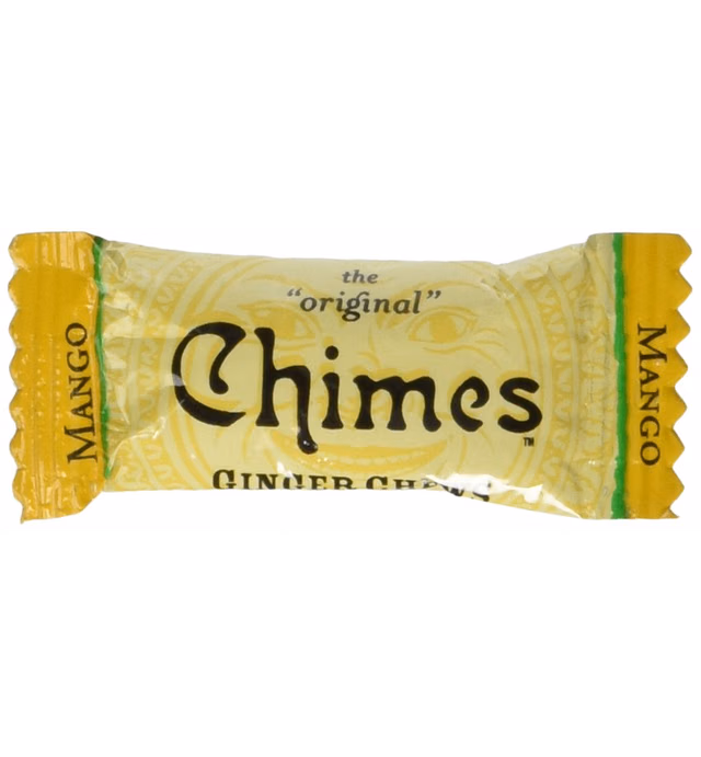 Chimes Mango Ginger Chews, 1lb Bag