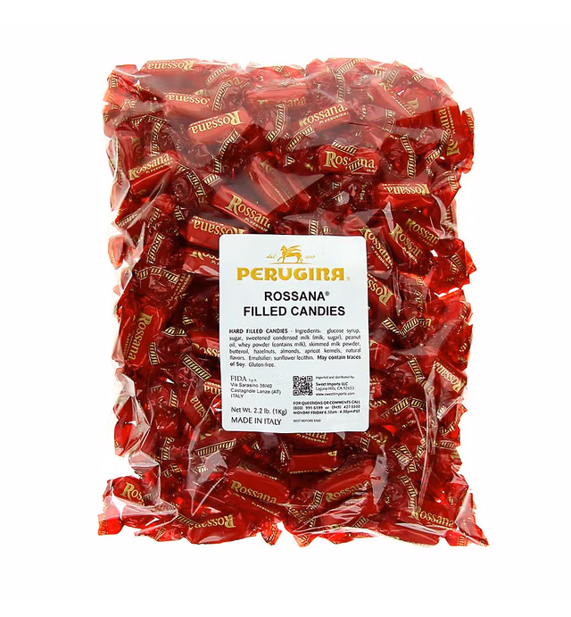 Perugina Rossana Hard Candies 2.2lb Gift Bag