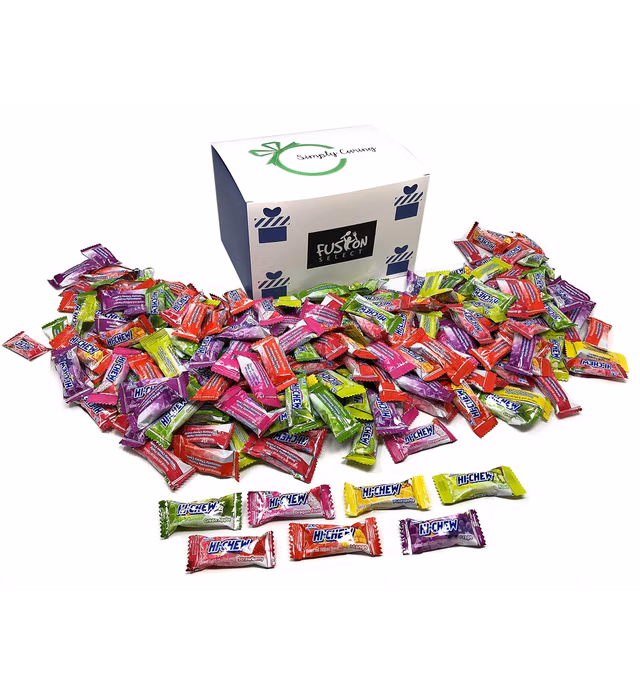 Morinaga Hi - Chew 7 Flavors Hi Chew Approximately 220 Individually Wrapped Assorted Hi Chew