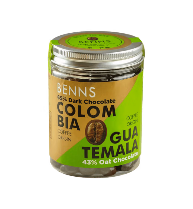Single origin Coffee bean vegan chocolate (Columbia & Guatemala)
