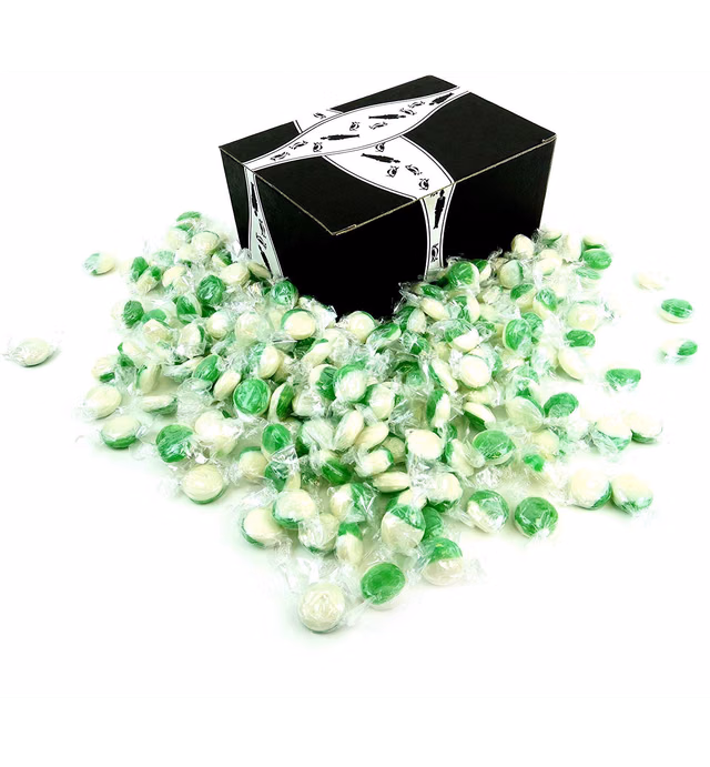 Cuckoo Luckoo Key Lime Disks, 2 lb Bag in a BlackTie Box