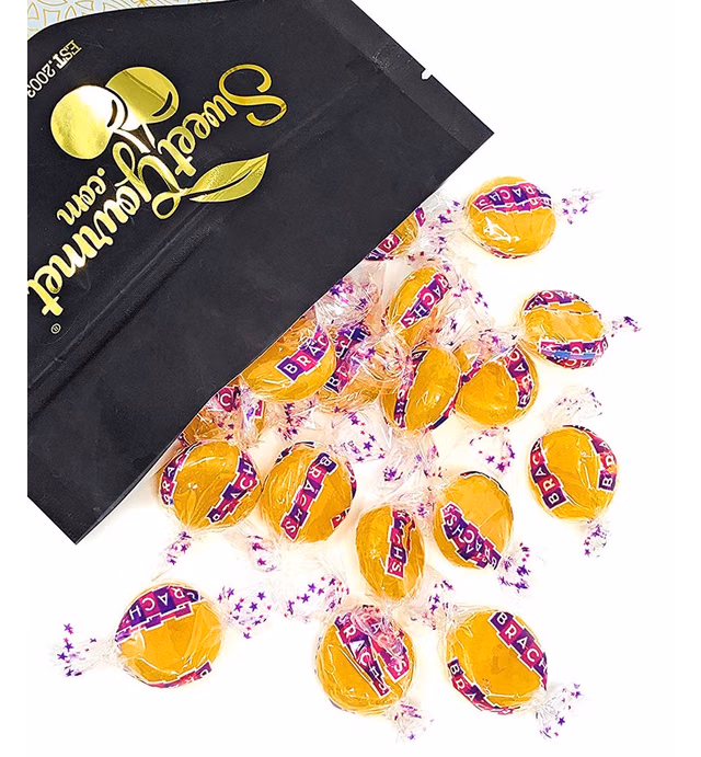 SweetGourmet Butterscotch Buttons | Hard Candy Wrapped | 1 pound
