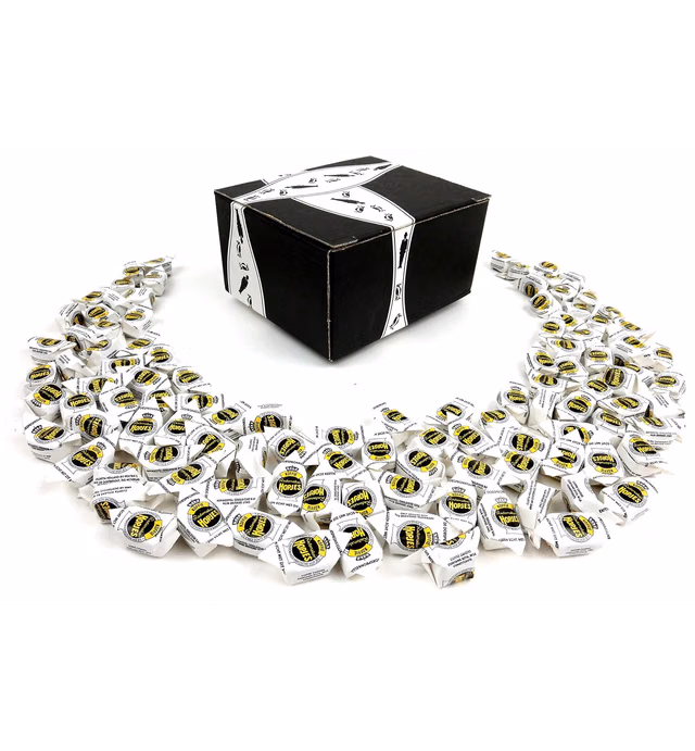 Rademaker Hopjes Coffee Candy, 1 lb Bag in a BlackTie Box