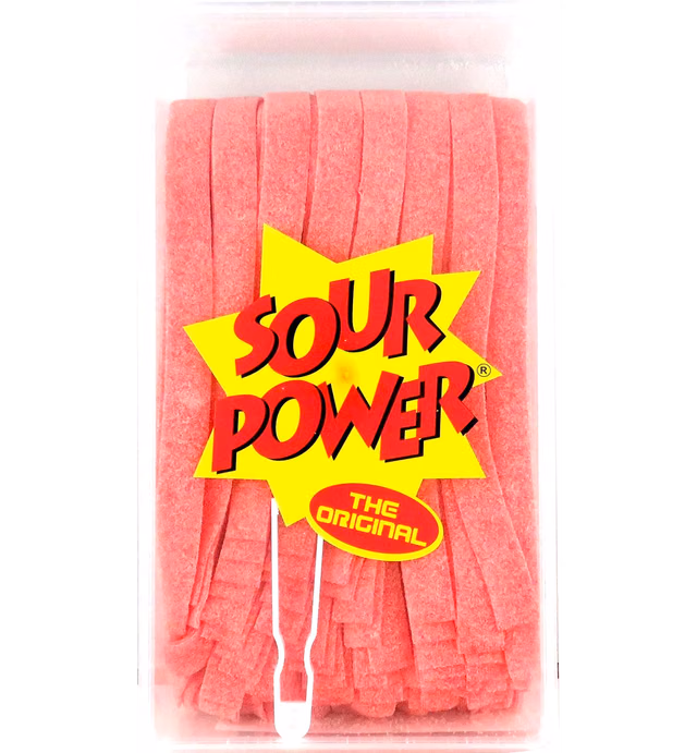 SOUR POWER Strawberry Belts, 42.3 Ounce