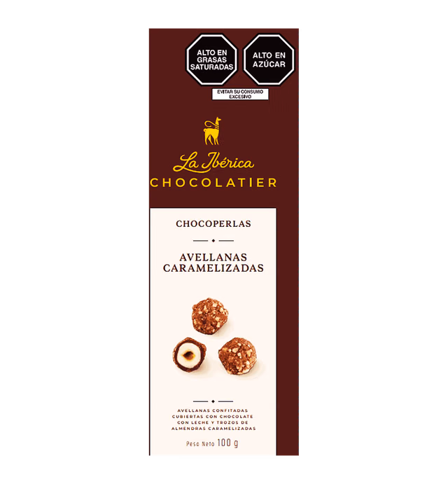 CHOCOPERLAS AVELLANAS CARAMELIZADAS