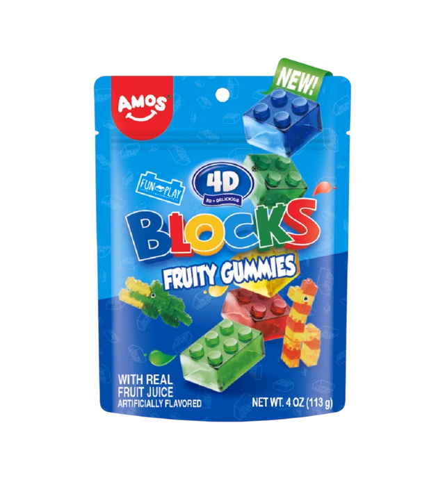 Amos 4D Gummy Blocks