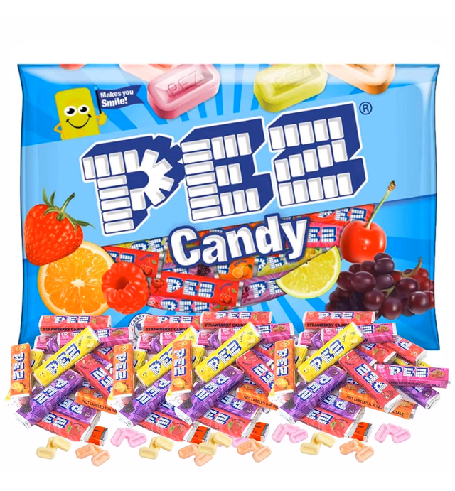 PEZ Candy Refill Rolls, 11 oz Variety Bag (approx 35 Full Rolls in each bag)