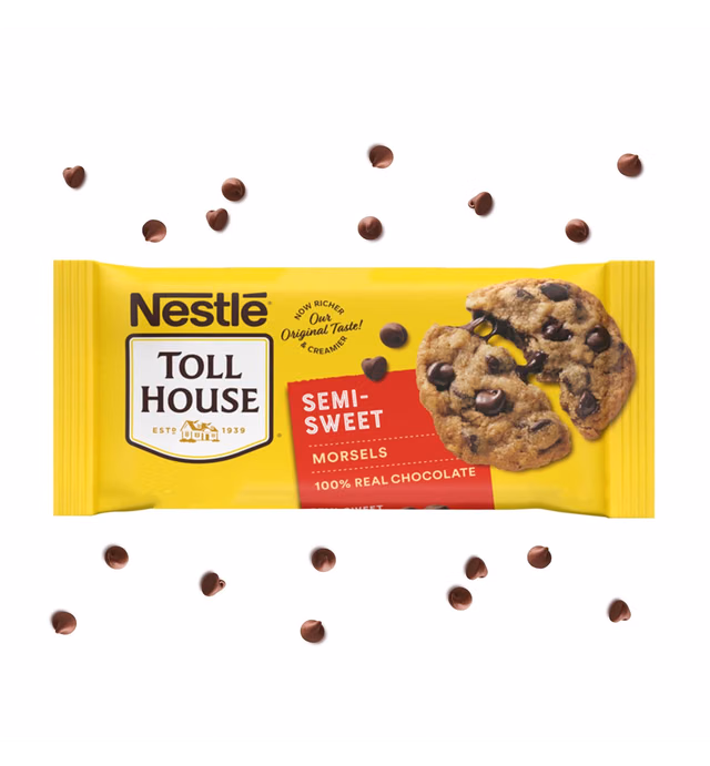 Nestle Toll House Semi Sweet Chocolate Chips, 12 Oz