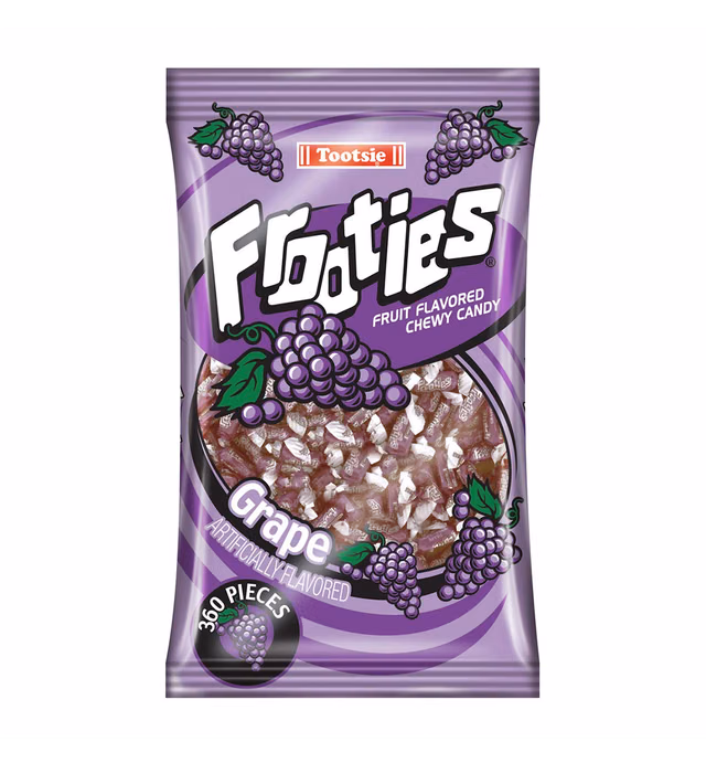 Frooties Grape Purple 1 bag