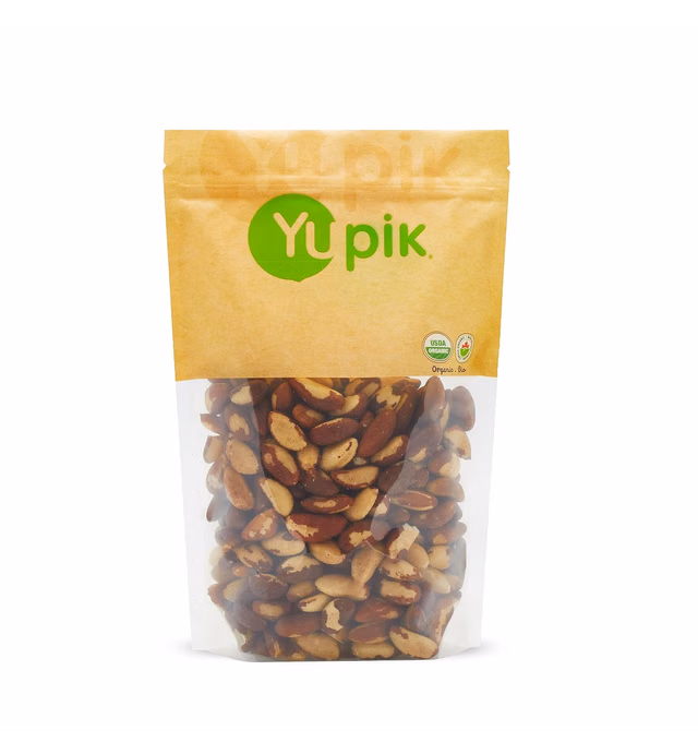 Yupik Brazil Nuts, Organic, 2.2 lb, Non-GMO, Vegan, Gluten-Free