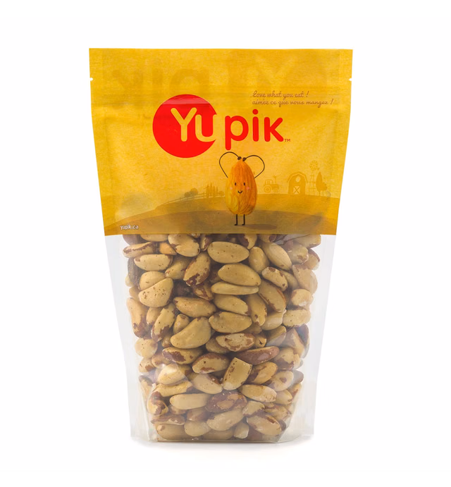 Yupik Raw Shelled Whole Brazil Nuts, 2.2 lbs.