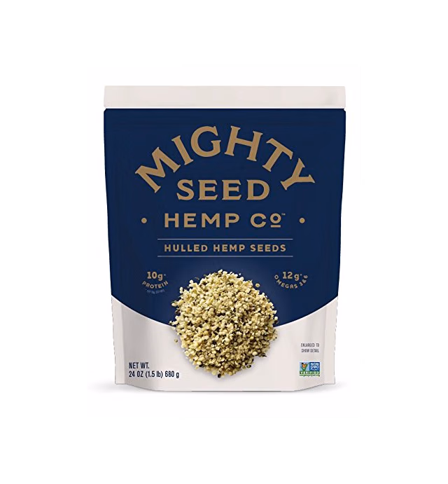 Mighty Seed Hemp Hulled Seeds, 24 Ounce