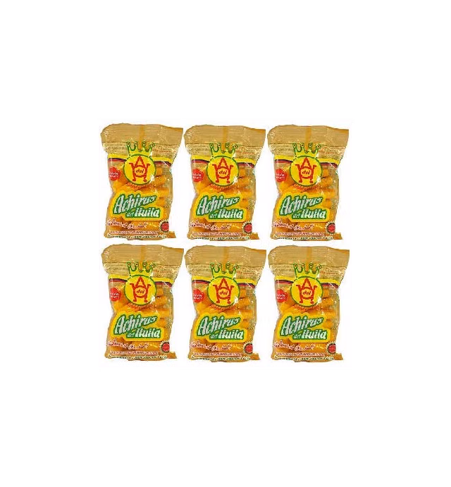 ACHIRAS DEL HUILA Bizcochitos de Achira 50 gr. 6 PACK | Achira Sticks 1.76 oz.