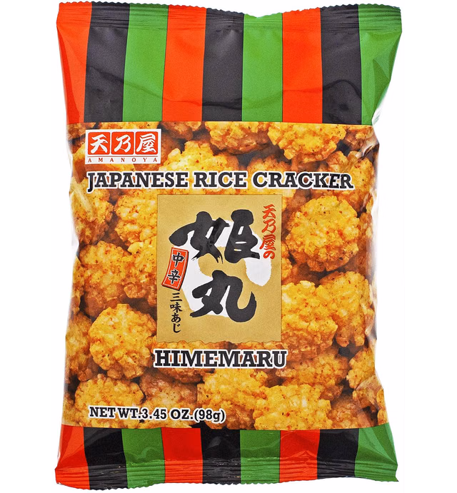 Amanoya Japanese Rice Cracker, 3.45 Ounce (Pack of 20)