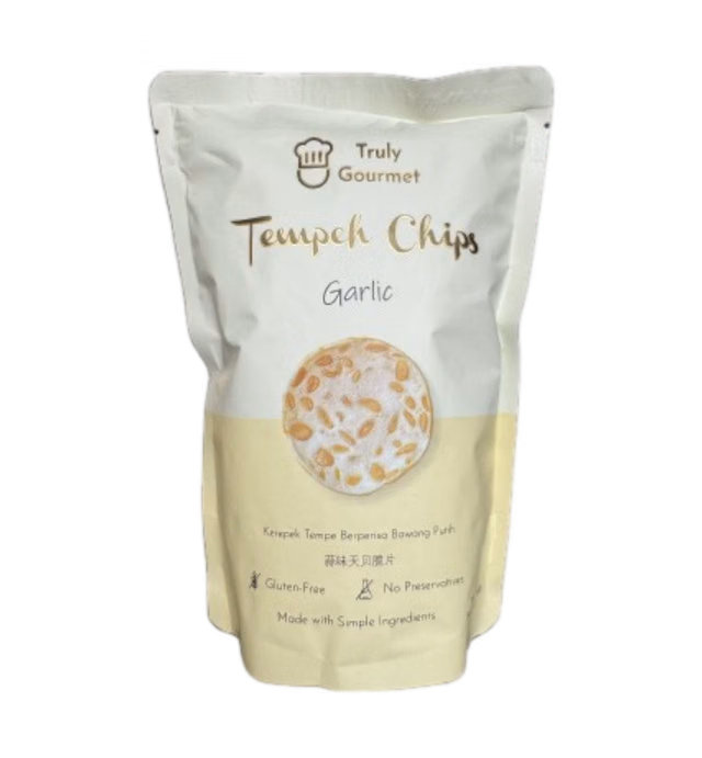 Truly Gourmet - Garlic Tempeh Chips