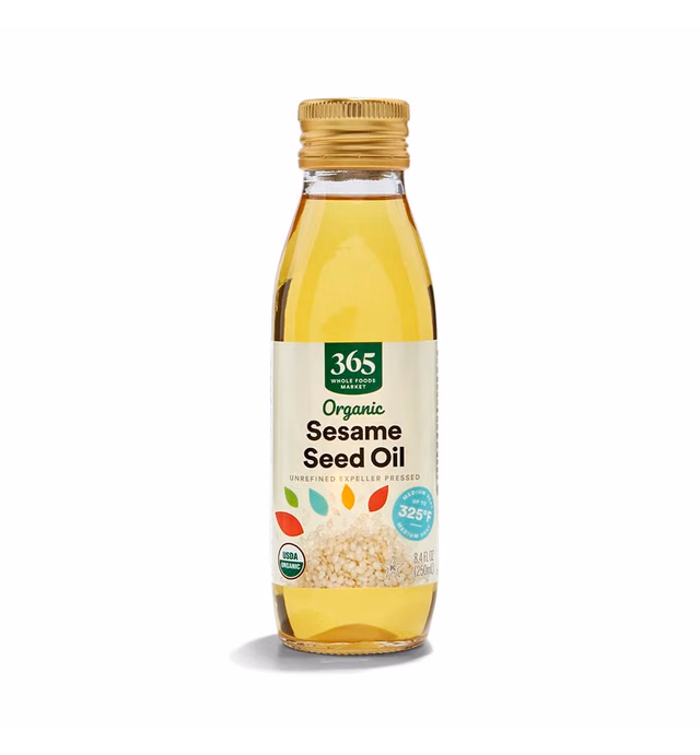 365 by Whole Foods Market, Oil Sesame Seed Organic, 8.4 Fl Oz