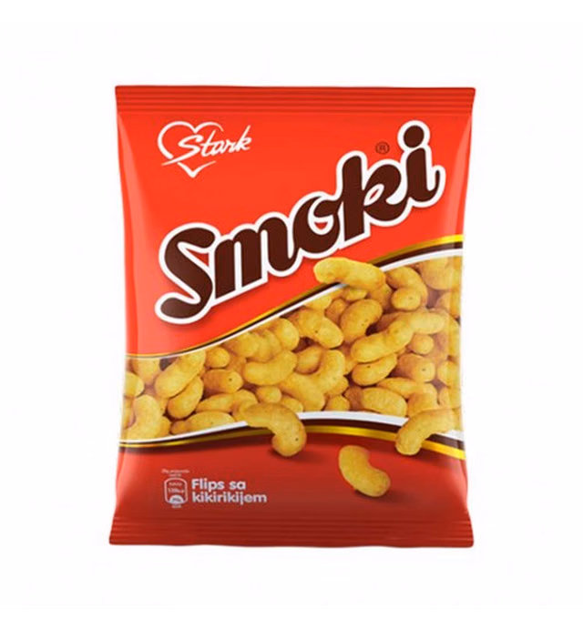 Stark Smoki Peanut Flips, 50 Gram 1.76 Ounce (Pack of 40)