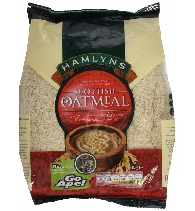 Hamlyn's Scottish Oatmeal, 35-Ounce (Pack of 3)
