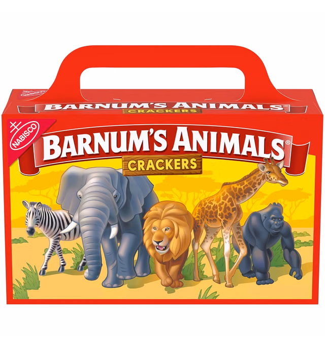 Barnum's Original Animal Crackers, 2.13 oz Box