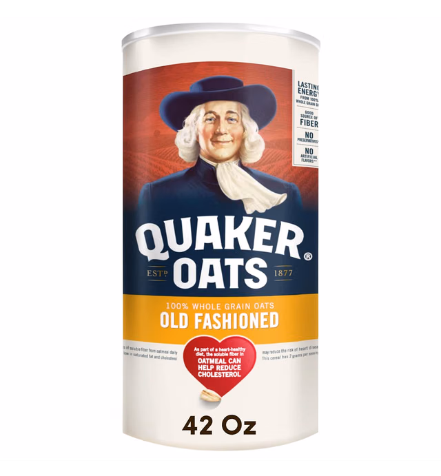 Quaker, Oatmeal, 42 Oz Canister