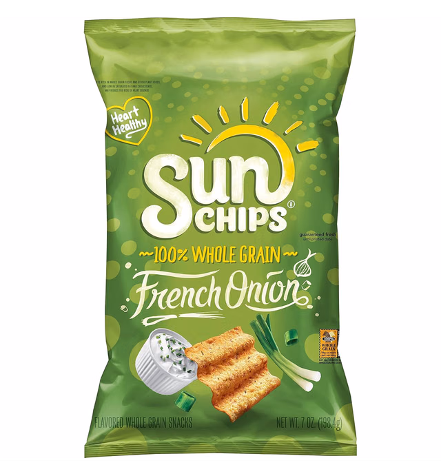 SunChips French Onion Flavored Multigrain Snacks, 7 Oz