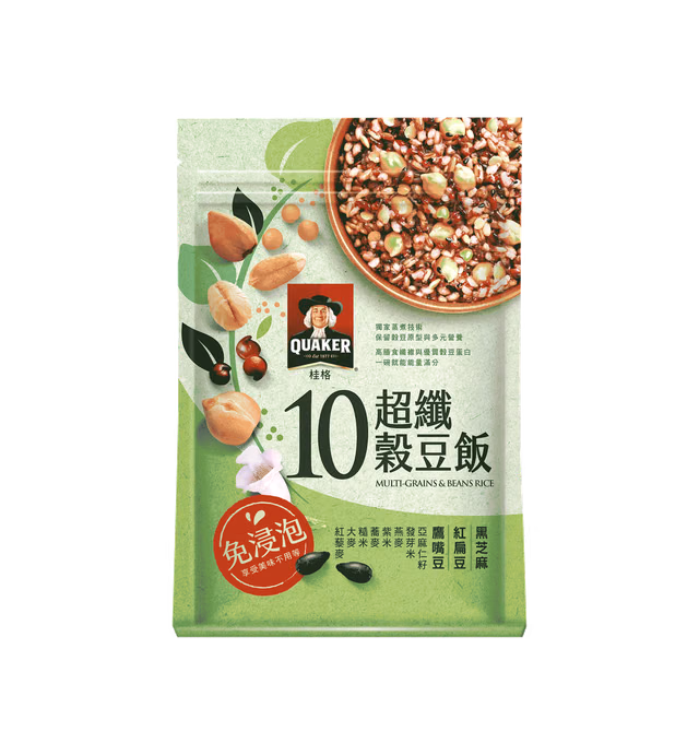 桂格免浸泡10超纖穀豆飯