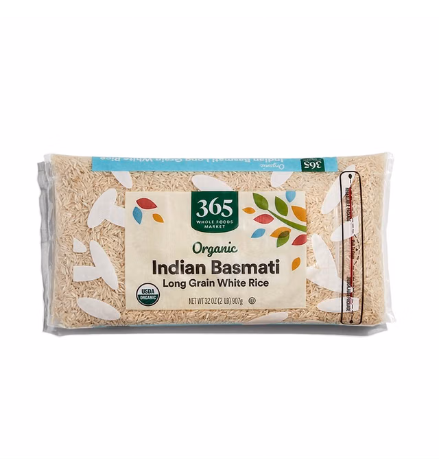 365 by Whole Foods Market, Organic White Basmati Indian Rice, 32 Ounce