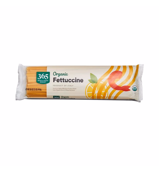 365 by Whole Foods Market, Organic Fettuccine, 16 Ounce