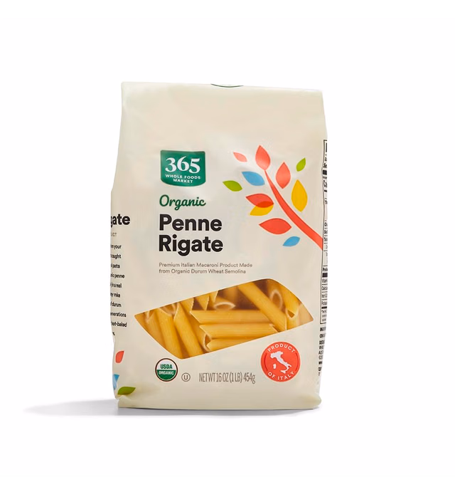 365 by Whole Foods Market, Organic Penne Rigate, 16 Ounce