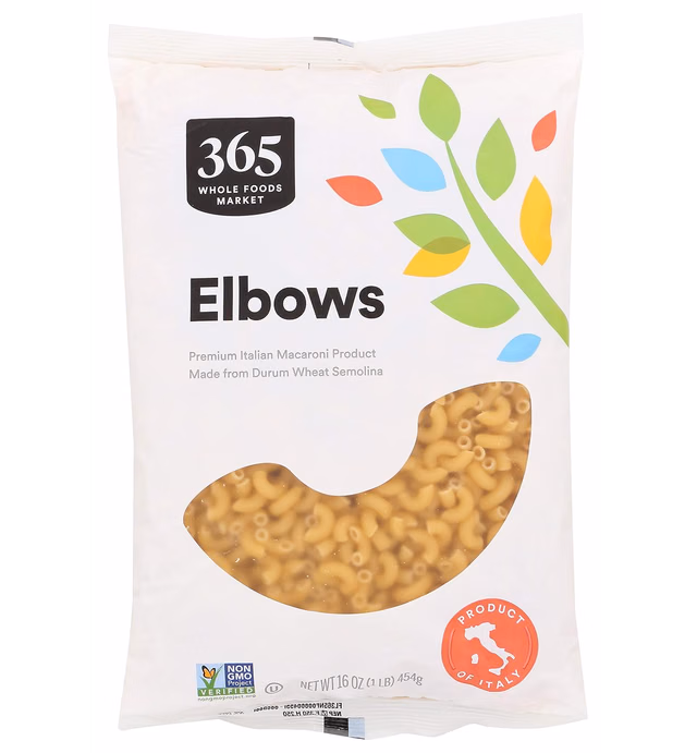 365 by Whole Foods Market, Pasta Elbows, 16 Ounce