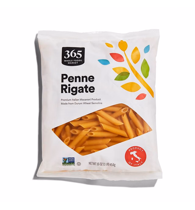 365 by Whole Foods Market, Pasta Penne Rigate, 16 Ounce