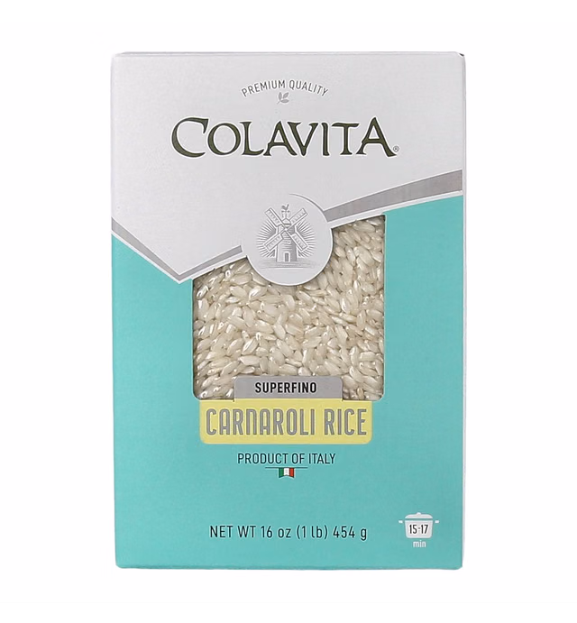 COLAVITA SUPERFINE CARNAROLI Rice 1Lb Box